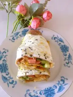 Make Pancake fruit step 8