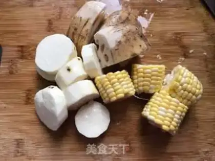 Make Liang ink fish bone soup step 0