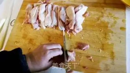 Make Simple chili chicken step 1