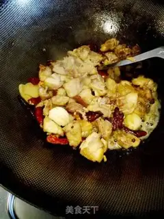 Make Simple chili chicken step 3