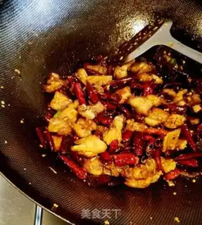 Make Simple chili chicken step 4