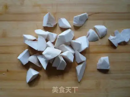 Make Fried almond mushrooms step 1