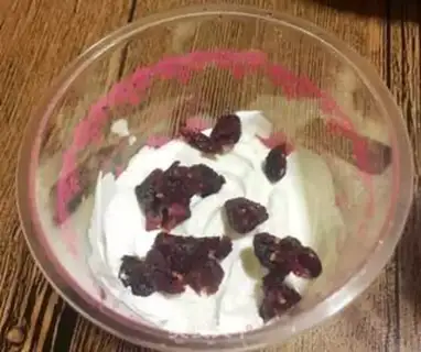 Make A cranberry cup step 5