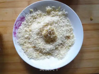 Make Fried almond mushrooms step 8