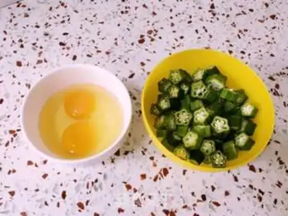 Make Autumn fried eggs step 0