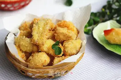Make Fried almond mushrooms step 12