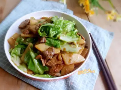Make Hand-to-hand to-to-to-hand with potatoes step 10