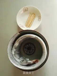 Make Toothpicked fish step 0