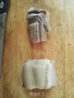 Make Toothpicked fish step 2
