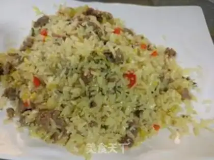 Make Sour beef fried rice step 5