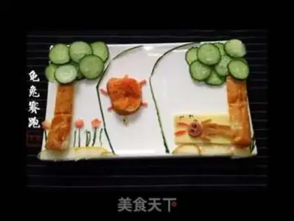 Make Breakfast platters for a rabbit race step 16