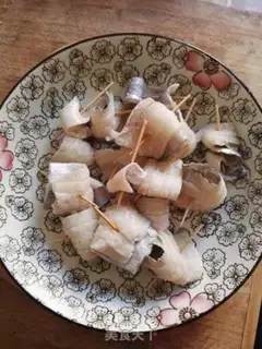 Make Toothpicked fish step 7