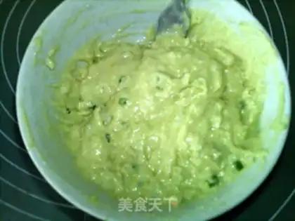 Make Potato Mountain eggcake step 7