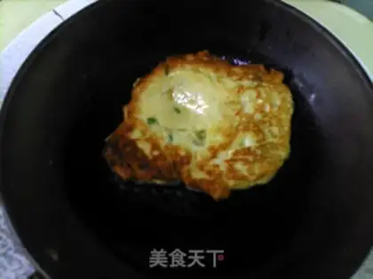 Make Potato Mountain eggcake step 10