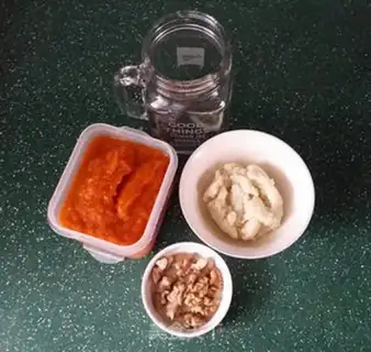 Make Pumpkin porridge step 0