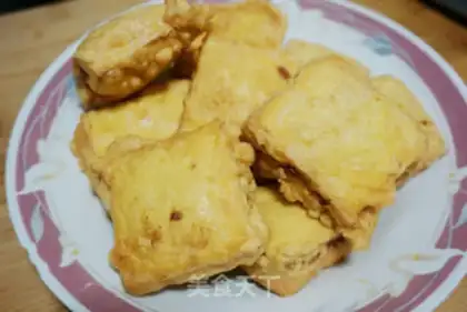 Make Fish tofu trap step 4