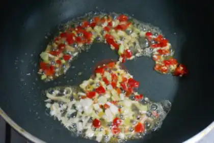 Make Fish tofu trap step 5
