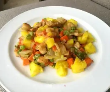 Make Pineapple chicken step 16