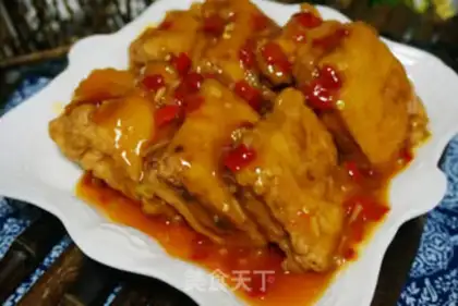 Make Fish tofu trap step 8