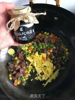 Make Sunflower fried rice step 5