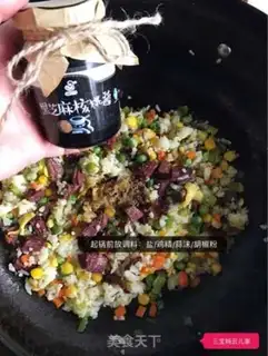Make Sunflower fried rice step 8