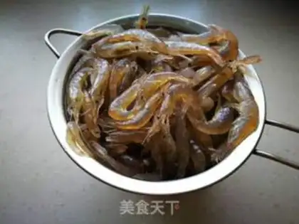 Make White and silver shrimp step 2