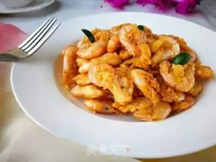 Make White and silver shrimp step 10
