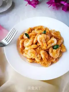 Make White and silver shrimp step 11