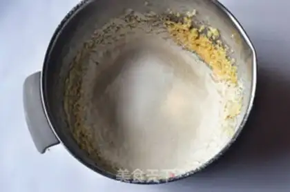 Make Orange pound cake step 4