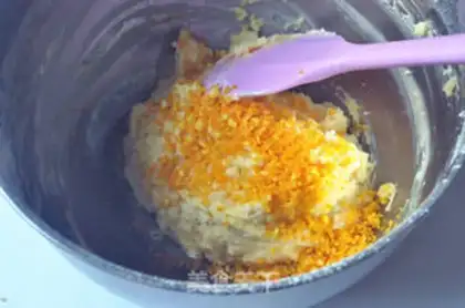 Make Orange pound cake step 6