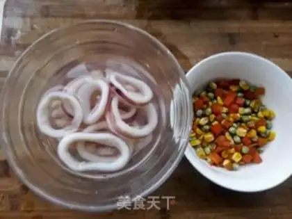 Make Seafood Big Pizza - Home Edition step 10