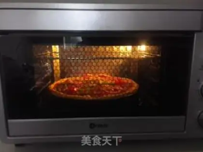 Make Seafood Big Pizza - Home Edition step 14