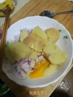 Make Onion mashed potatoes step 3