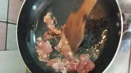 Make Hot, fried liver step 2