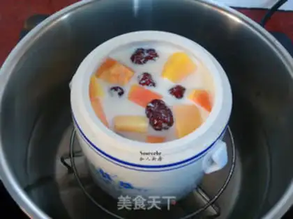 Make A papaya mackerel step 4