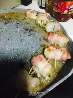 Make Cheese bacon cod roll step 7