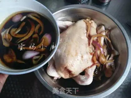 Make Three drunk chickens step 6