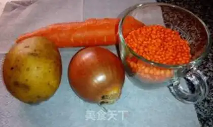 Make Red lentils step 0