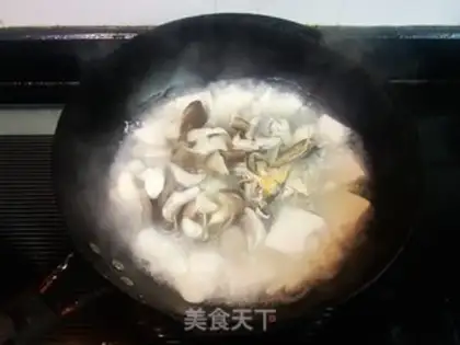Make Crab tofu mushrooms step 6
