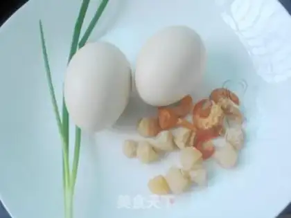 Make Dry prawn rice step 0