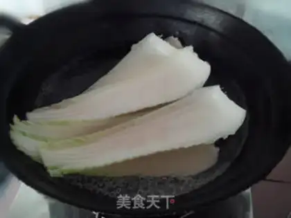 Make ♪ Flowers and rich cabbage ♪ step 1