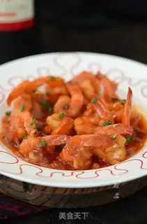 Make Garlic juice and back shrimp step 7