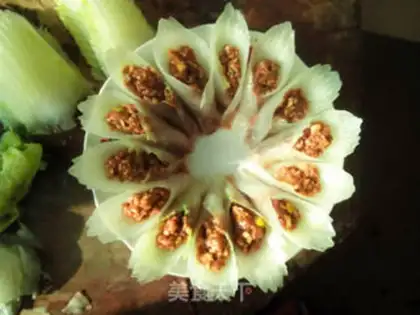 Make ♪ Flowers and rich cabbage ♪ step 6
