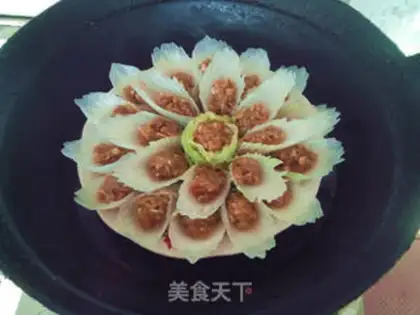 Make ♪ Flowers and rich cabbage ♪ step 8