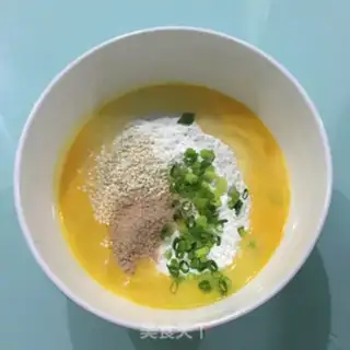 Make Onion waffles step 2