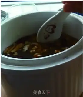 Make Charging rice congee step 3