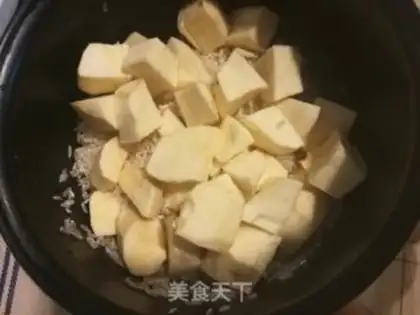 Make Potato rice step 3
