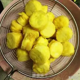 Make Shrimp tofu step 1