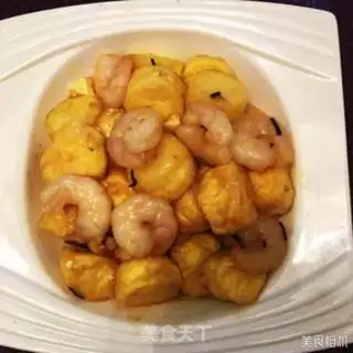Make Shrimp tofu step 2