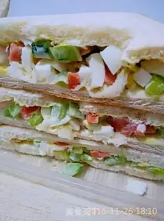 Make A simple sandwich step 6